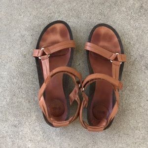 Teva Leather Sandals size 10